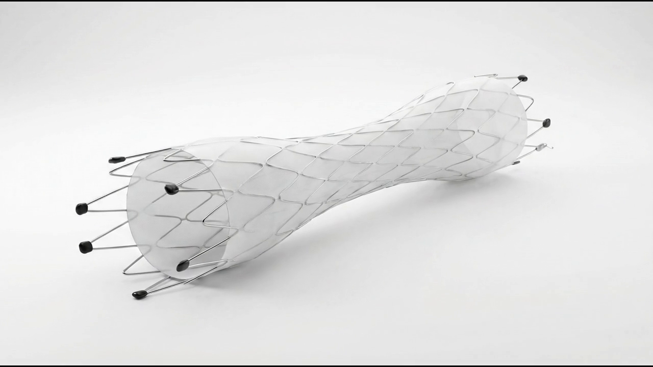 Elastic flow-control stent